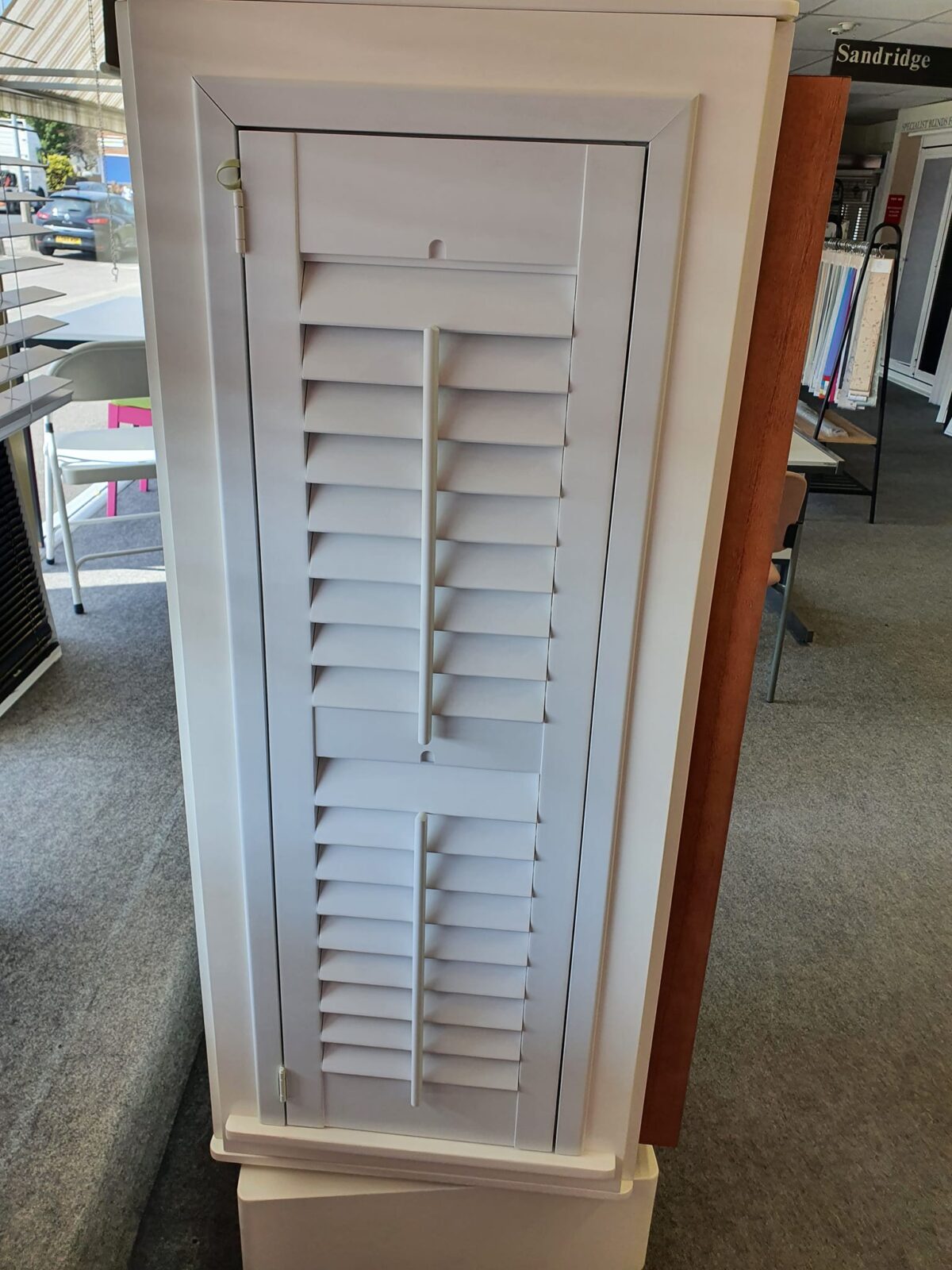 Custom West Shutters Display | Sandridge Shutters